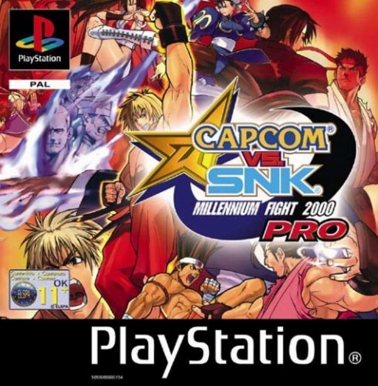 Capcom Vs. SNK - Millennium Fight 2000 Pro [SLUS-01476] (USA) Game Cover